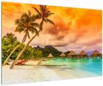 Mivali Tablou - Insula Bora Bora, dintr-o bucată 90x60 cm (V022350V9060)