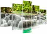 Mivali Tablou cu cascade, din cinci bucăți 150x105 cm (V020693V150105)