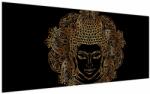 Mivali Tablou - Buddha auriu, dintr-o bucată 200x100 cm (V023597V200100)