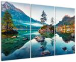 Mivali Tablou - Lacul Hintersee, Alpii Bavarezi, Austria, din trei bucăți 120x80 cm (V022513V120803PCS)