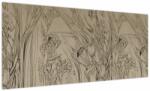 Mivali Tablou - Contururile plantelor, dintr-o bucată 100x40 cm (V024087V10040)