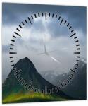 Mivali Tablou cu munți (cu ceas), dintr-o bucată 30x30 cm cu ceas (V020232V3030C)