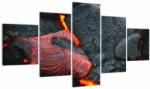 Mivali Tablou - Lava, din cinci bucăți 125x70 cm (V021621V12570)
