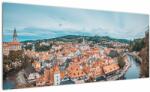 Mivali Tablou - Krumlov din Cehia, dintr-o bucată 100x40 cm (V021659V10040)