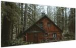 Mivali Tablou - Cabana montană, dintr-o bucată 200x100 cm (V021660V200100)