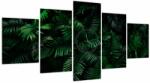 Mivali Tablou - Păpădii tropicale (cu ceas), din cinci bucăți 150x80 cm cu ceas (V022138V15080C)