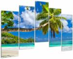 Mivali Tablou - Seychelles, din cinci bucăți 125x90 cm (V023298V12590)