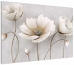 Mivali Tablou cu florile albe, dintr-o bucată 100x70 cm (V020898V10070)