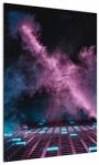 Mivali Tablou - Fum roz-albastru, dintr-o bucată 50x70 cm (V022889V5070)