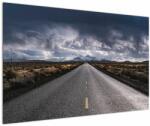 Mivali Tablou drumului în deșert, dintr-o bucată 120x80 cm (V021675V12080)