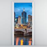 Mivali Fototapet pentru ușă - Orașul Melbourne (D020715D95205)