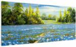 Mivali Tablou - Drum de câmp, pictură în ulei, dintr-o bucată 100x40 cm (V023233V10040)