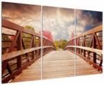 Mivali Tablou - pod din lemn, din trei bucăți 120x80 cm (V020592V120803PCS)