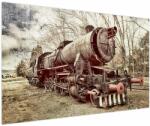 Mivali Tablou cu locomotivă istorică, dintr-o bucată 150x100 cm (V021965V150100)