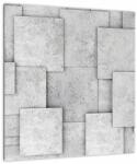 Mivali Tablou - Abstracție cu faianță de beton, dintr-o bucată 40x40 cm (V021997V4040)