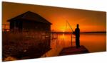 Mivali Tablou cu pescar, dintr-o bucată 145x58 cm (V020264V14558)