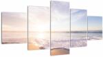 Mivali Tablou cu plaja cu nisip, din cinci bucăți 150x80 cm (V020241V150805PCS)