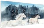 Mivali Tablou cu caii pictați, dintr-o bucată 120x50 cm (V022182V12050)