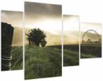 Mivali Tabloucu luncă (cu ceas), din patru bucăți 110x75 cm cu ceas (V020699V11075C)