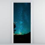 Mivali Fototapet pentru ușă - Cerul înstelat noaptea (D021100D95205)