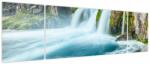 Mivali Tablou - Stânci și cascade, din trei bucăți 170x50 cm (V023760V17050)
