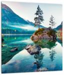 Mivali Tablou - Lacul Hintersee, Alpii Bavarezi, Austria, dintr-o bucată 30x30 cm (V022513V3030)