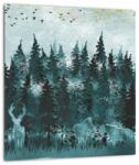 Mivali Tablou - Animale din pădure, dintr-o bucată 30x30 cm (V022420V3030)