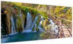 Mivali Tablou - Intrare in cascade, dintr-o bucată 100x40 cm (V023808V10040)
