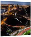 Mivali Tablou - Golden Gate Bridge (cu ceas), dintr-o bucată 30x30 cm cu ceas (V021510V3030C)