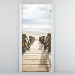 Mivali Fototapet pentru ușă - Intrarea la plajă (D021667D95205)