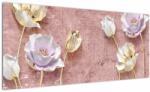 Mivali Tablou cu flori, dintr-o bucată 100x40 cm (V022187V10040)