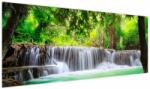 Mivali Tablou - cascada din Kanchanaburi, Thailanda, dintr-o bucată 145x58 cm (V023684V14558)