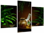 Mivali Tablou cu obiectele spa, din trei bucăți 90x60 cm (V020950V90603PCS)