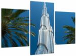 Mivali Tablou - Burj Khalifa, din trei bucăți 90x60 cm (V021713V90603PCS)