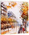 Mivali Tablou - Strada din Paris, dintr-o bucată 30x30 cm (V023198V3030)