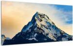 Mivali Tablou pe sticlă cu munții înzăpeziți, Nepal, dintr-o bucată 100x50 cm pe sticlă (V021599V10050GD)