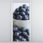 Mivali Fototapet pentru ușă - Afine (D021336D95205)