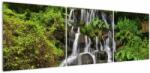Mivali Tablou - Cascadă tropicală, din trei bucăți 150x50 cm (V022550V15050)