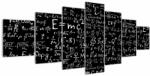Mivali Tablou - Matematică, din șapte bucăți 210x100 cm (V023536V210100)