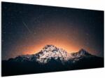 Mivali Tablou cu cerul nocturn și munți, dintr-o bucată 120x70 cm (V020895V12070)