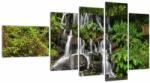 Mivali Tablou - Cascadă tropicală, din cinci bucăți 110x60 cm (V022550V11060)