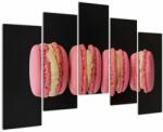 Mivali Tablou cu macarons, din cinci bucăți 125x90 cm (V020491V12590)