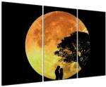 Mivali Tablou cu umbre în lumina lunii, din trei bucăți 120x80 cm (V020819V120803PCS)