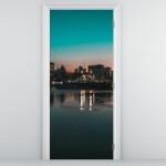 Mivali Fototapet pentru ușă - Oraș (D020236D95205)
