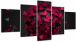 Mivali Tablou cu abstracție 3D, din cinci bucăți 150x80 cm (V020866V150805PCS)