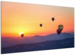 Mivali Tablou cu baloane de aer cald, dintr-o bucată 120x70 cm (V020237V12070)