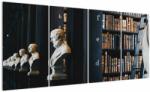 Mivali Tablou - La bibliotecă, din patru bucăți 160x80 cm (V021655V16080)