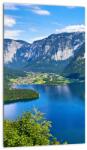 Mivali Tablou - Lacul Hallstatt, Hallstatt, Austria, dintr-o bucată 20x30 cm (V023078V2030)
