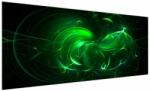 Mivali Tablou - abstracție verde, dintr-o bucată 250x125 cm (V020151V250125)
