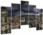 Mivali Tablou cu basilică, din cinci bucăți 125x90 cm (V020908V12590)